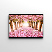 Plagát Stromy s ružovými kvetmi zs1259